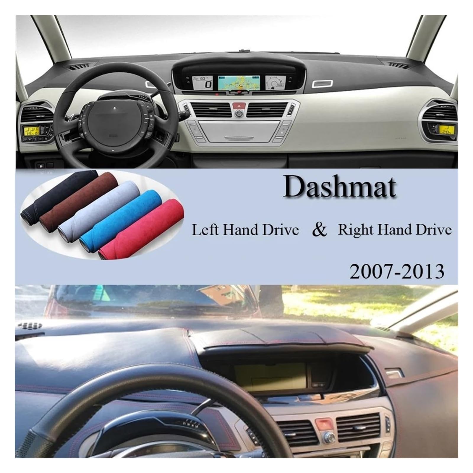 Amazon | ダッシュボード 保護マット シトロエン用グランド C4 ピカソ